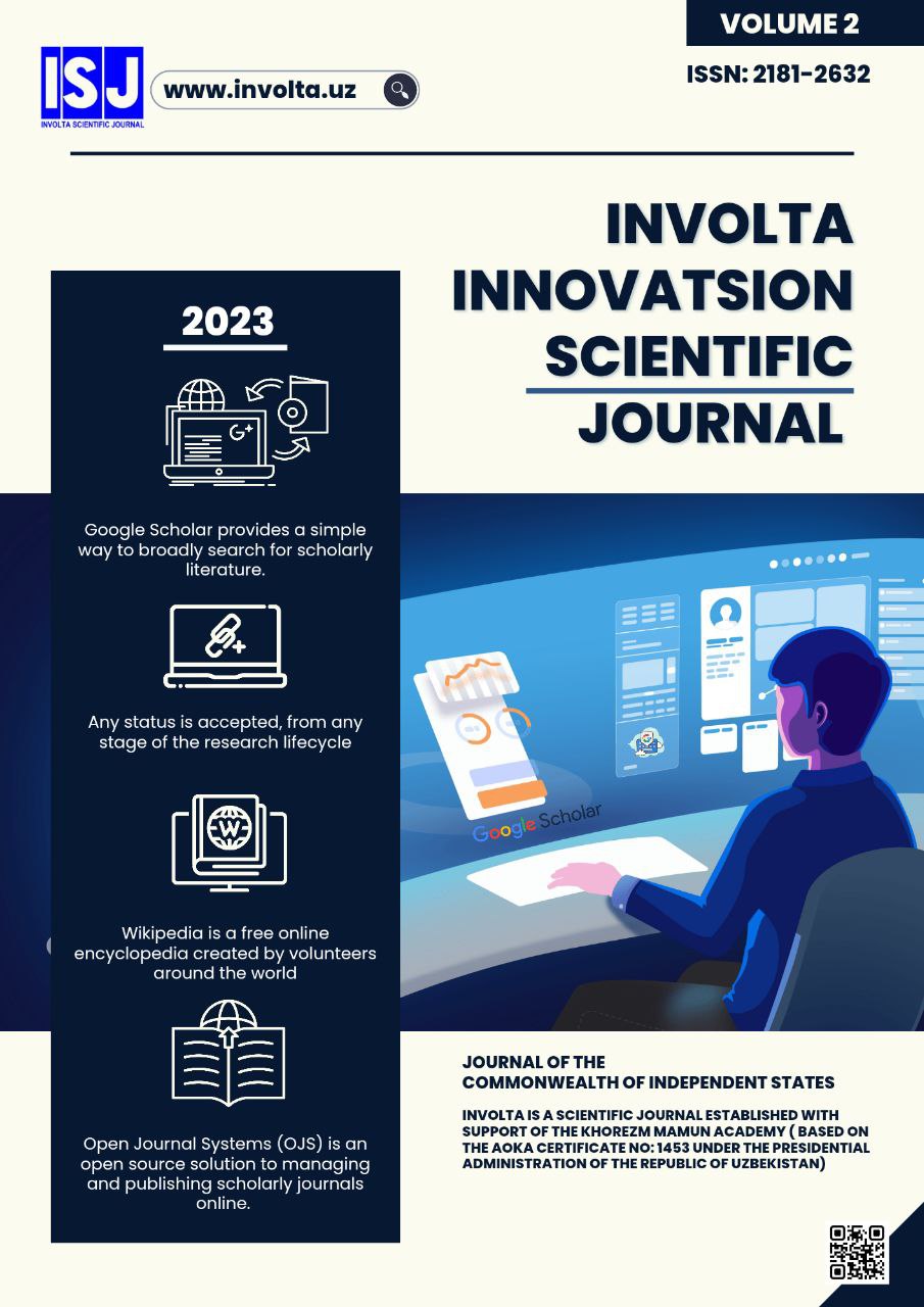 					View Vol. 3 No. 10 (2024): Involta Scientific Journal
				